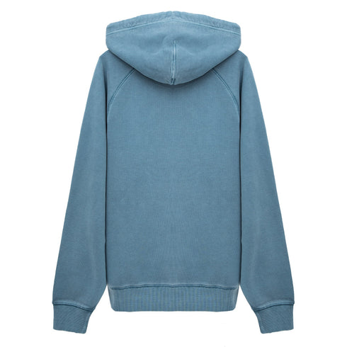 Carhartt WIP Hooded Taos Sweat Vancouver Blue Garment Dyed I032923.1Y1.XX.03 Degli Uberti